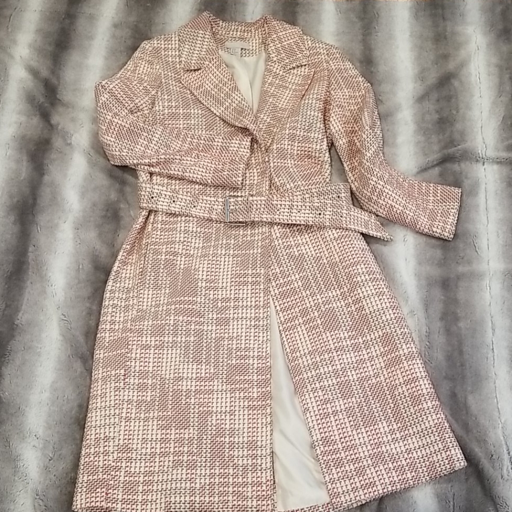 Gorgeous patterned trench coat